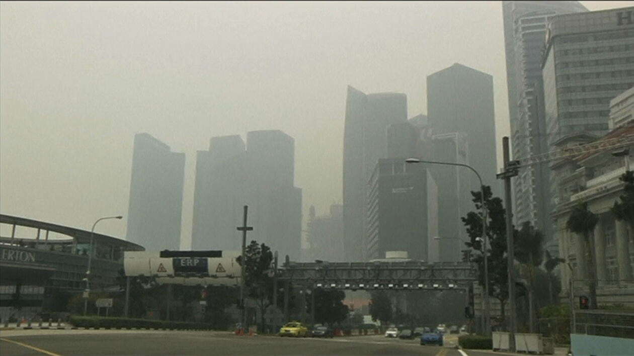 Singapur walczy ze smogiem. Przez gigantyczne pożary